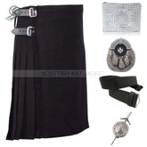 Deal On Black Tartan Kilt Sets